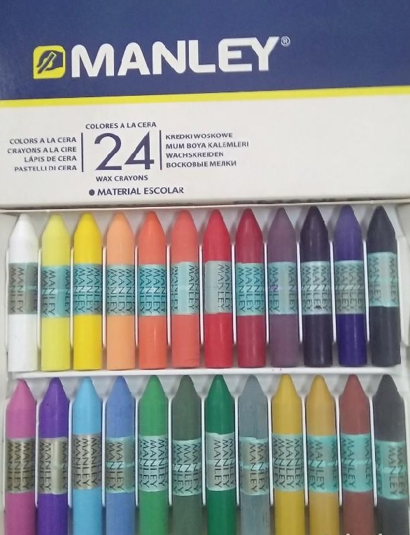 Colores a la cera Manley